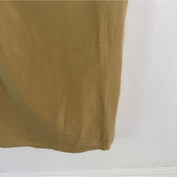 NWOT Dissh Shelby Strapless Ruched Smocked Bust Maxi Dress in Pistachio US 10 - Picture 5 of 11